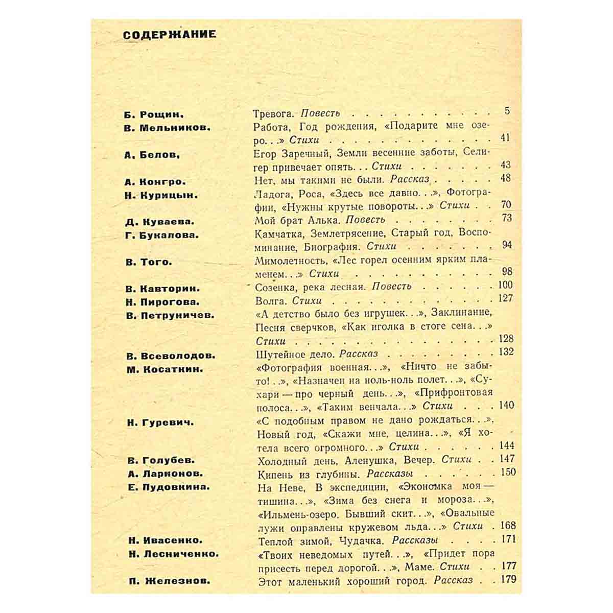 Молодой Ленинград. 1974