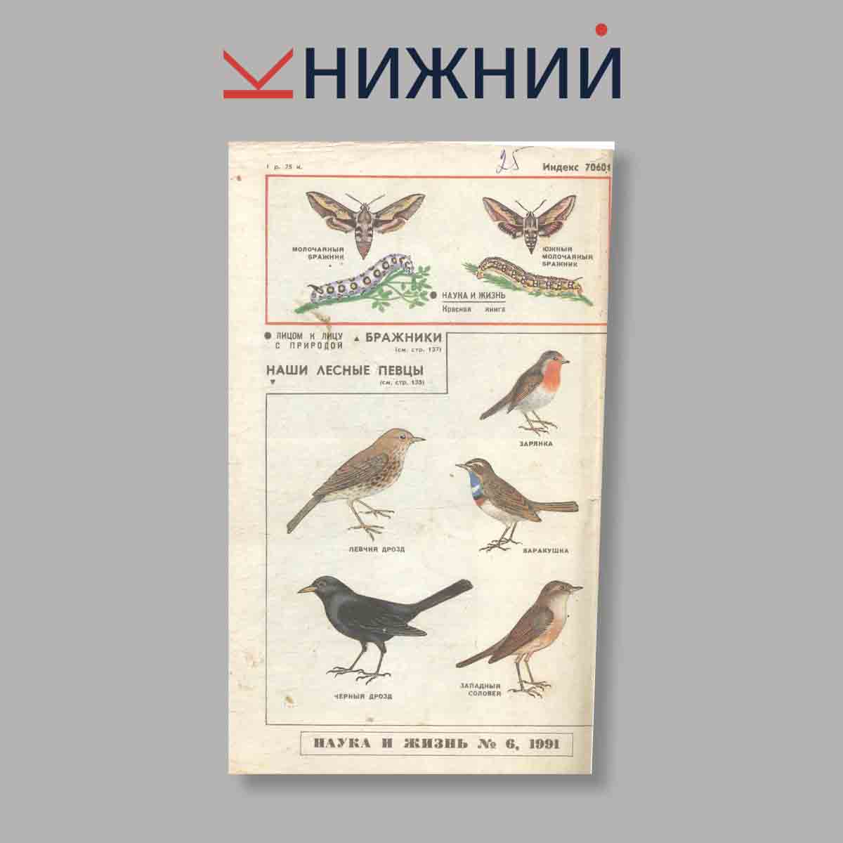 Журнал Наука и жизнь. Выпуск № 6, 1991