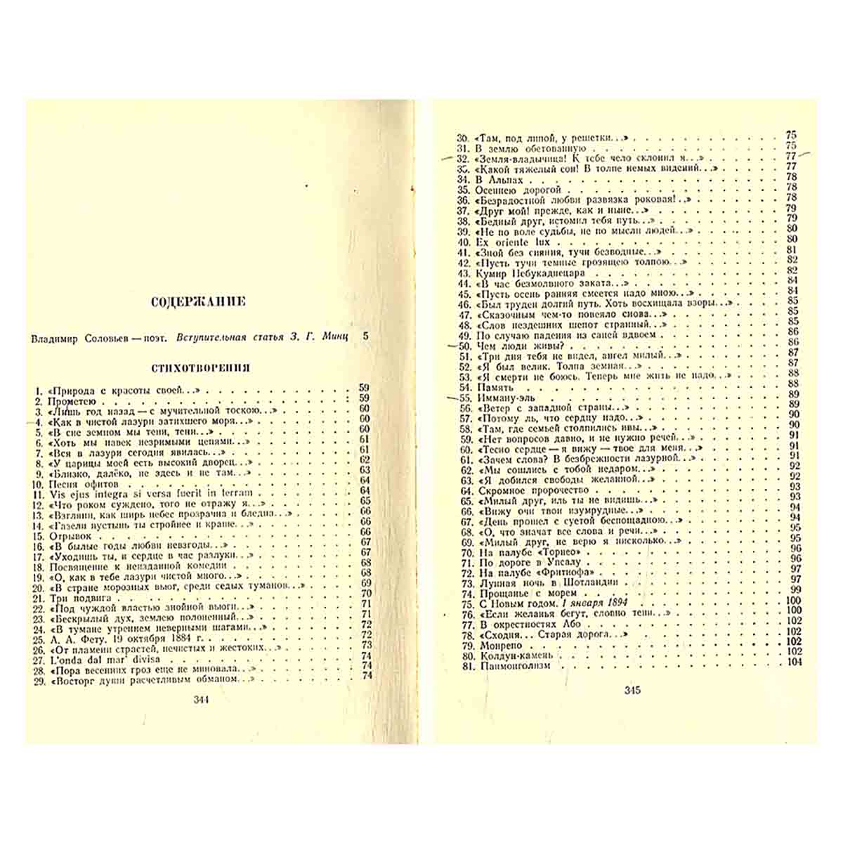 Владимир Соловьев. Стихотворения и шуточные пьесы