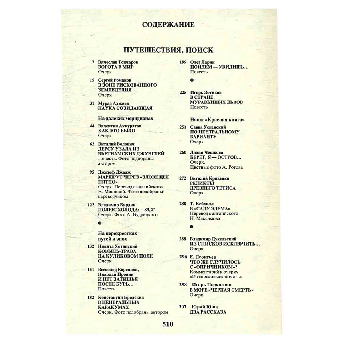 На суше и на море. 1987