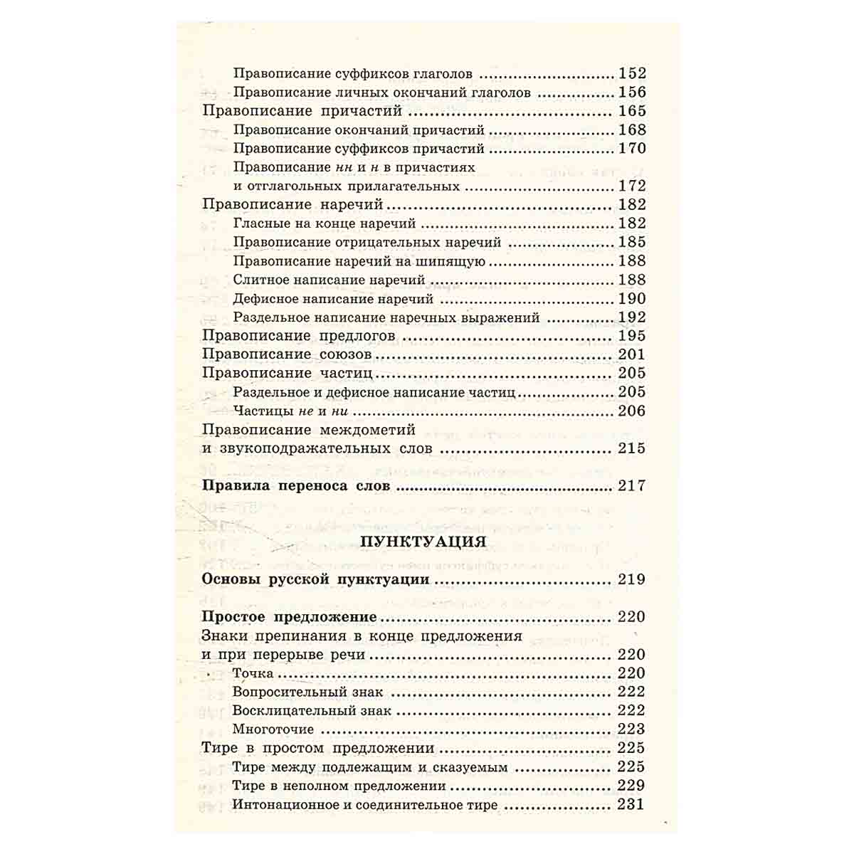 Русский язык. Орфография. Пунктуация