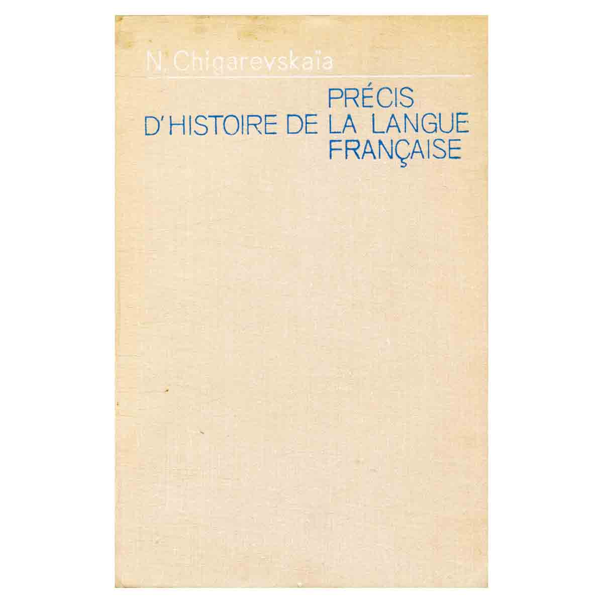 Precis dhistoire de la langue francaise
