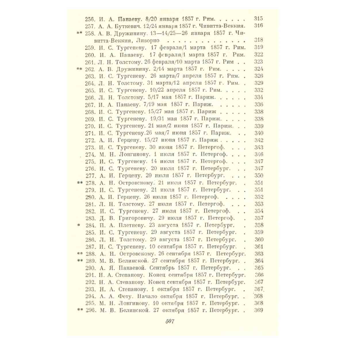 Н. А. Некрасов. Полное собрание сочинений и писем в 12 томах. Том 10. Письма. 1840-1862
