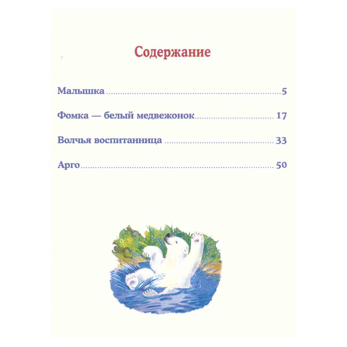 Фомка - белый медвежонок