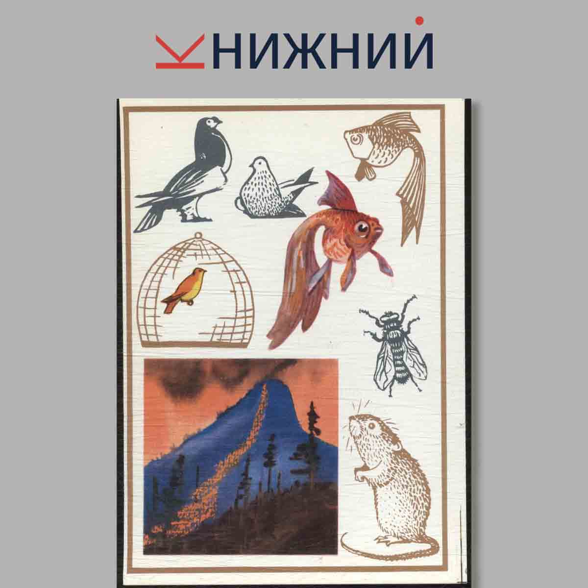 Набор открыток. Живые часы и барометры.