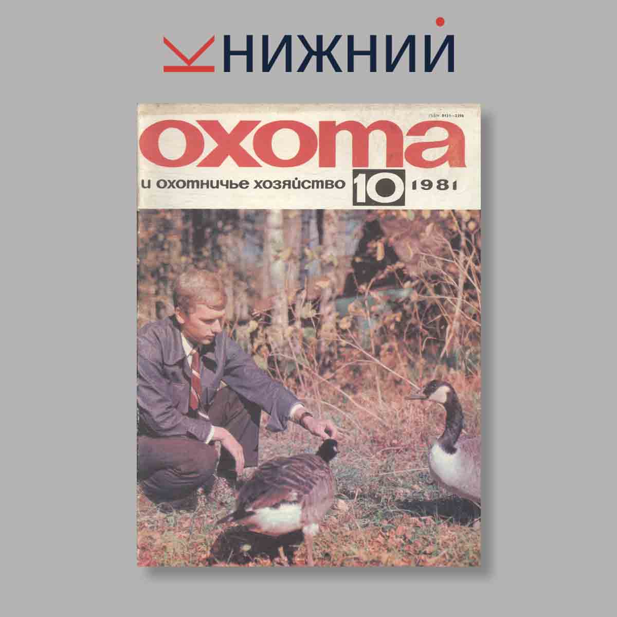 Журнал Охота и охотничье хозяйство. Выпуск № 10, 1981