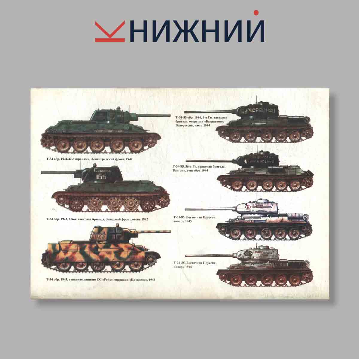 Журнал Советские средние танки во Второй мировой войне.. Выпуск № 2, 1997
