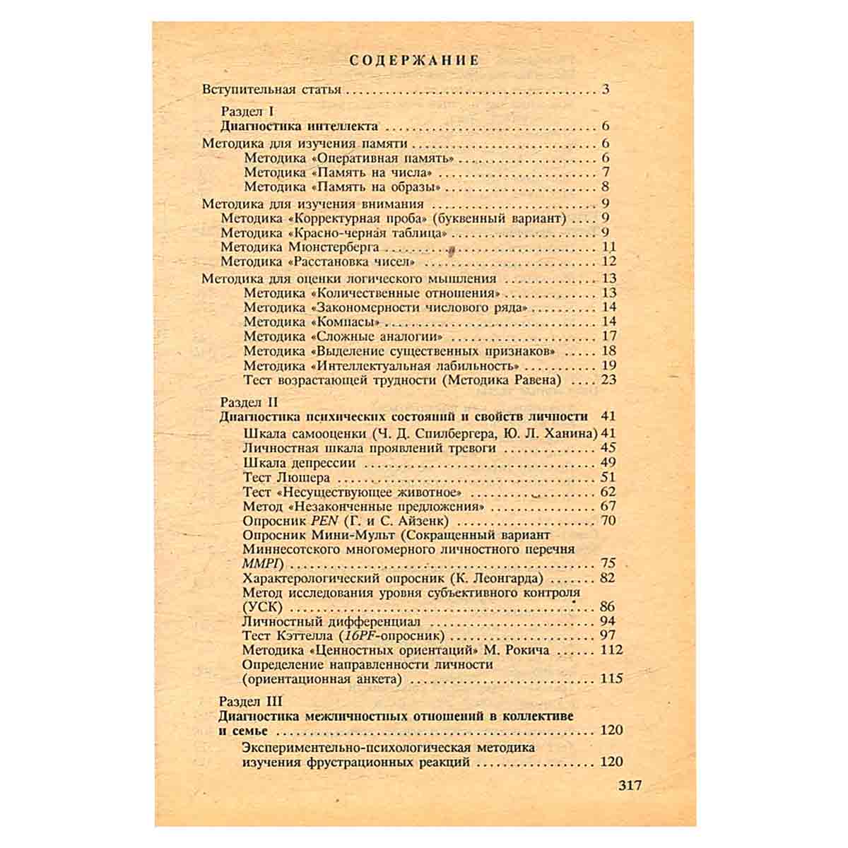 Лучшие психологические тесты