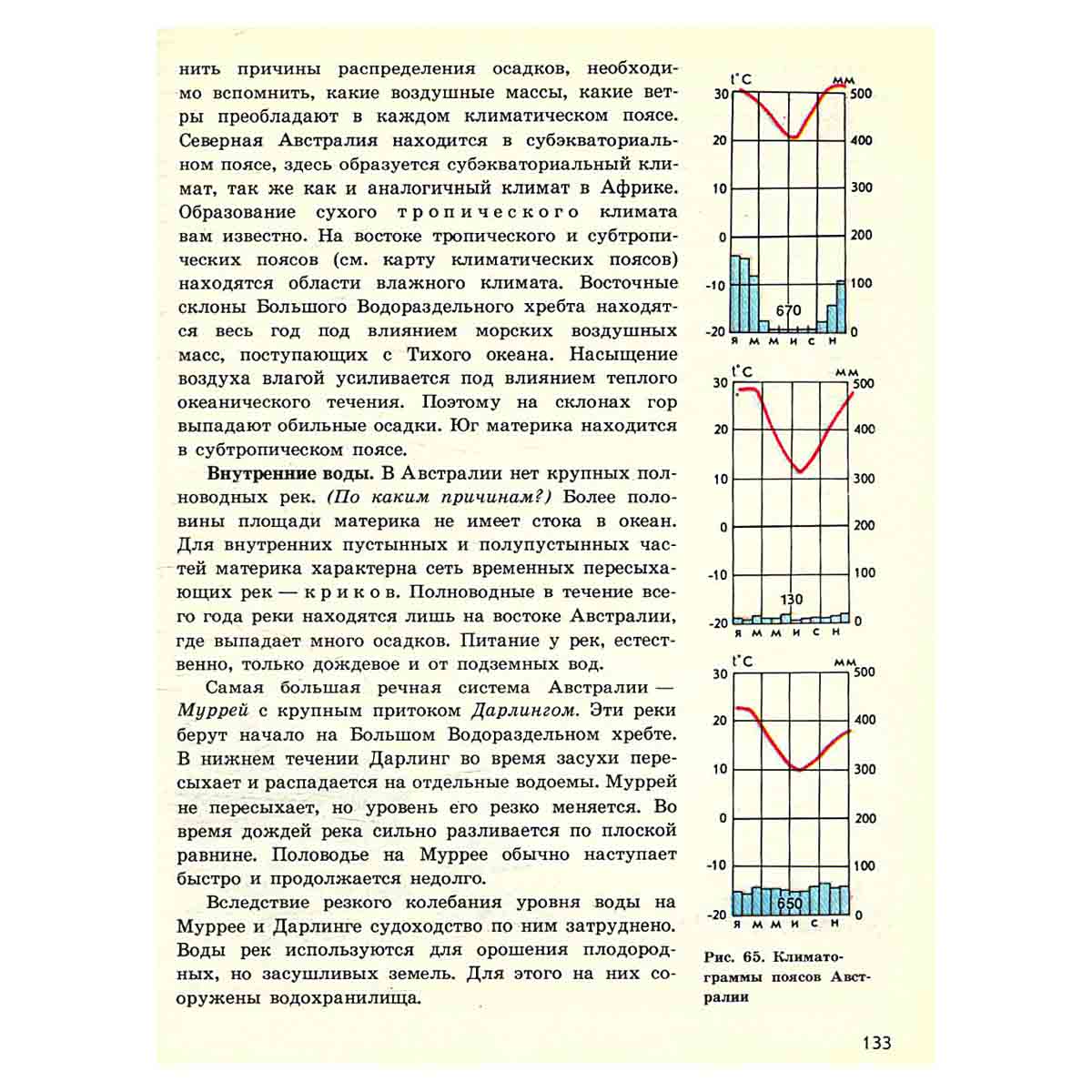 География материков и океанов. 7 класс. Учебник