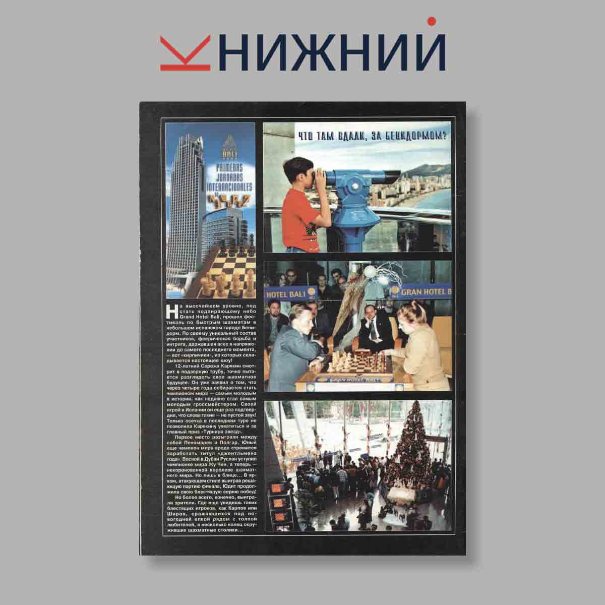 Журнал Шахматное обозрение. Выпуск № 12, 2002
