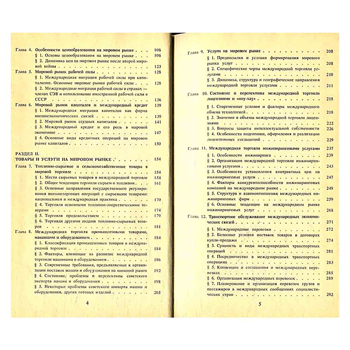 Основы внешнеэкономических знаний