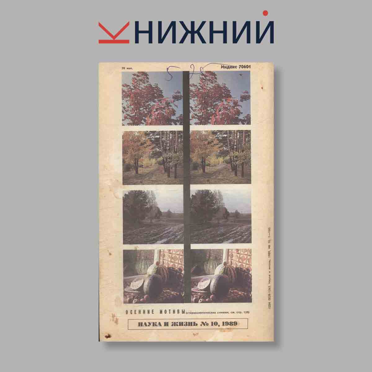 Журнал Наука и жизнь. Выпуск № 10, 1989