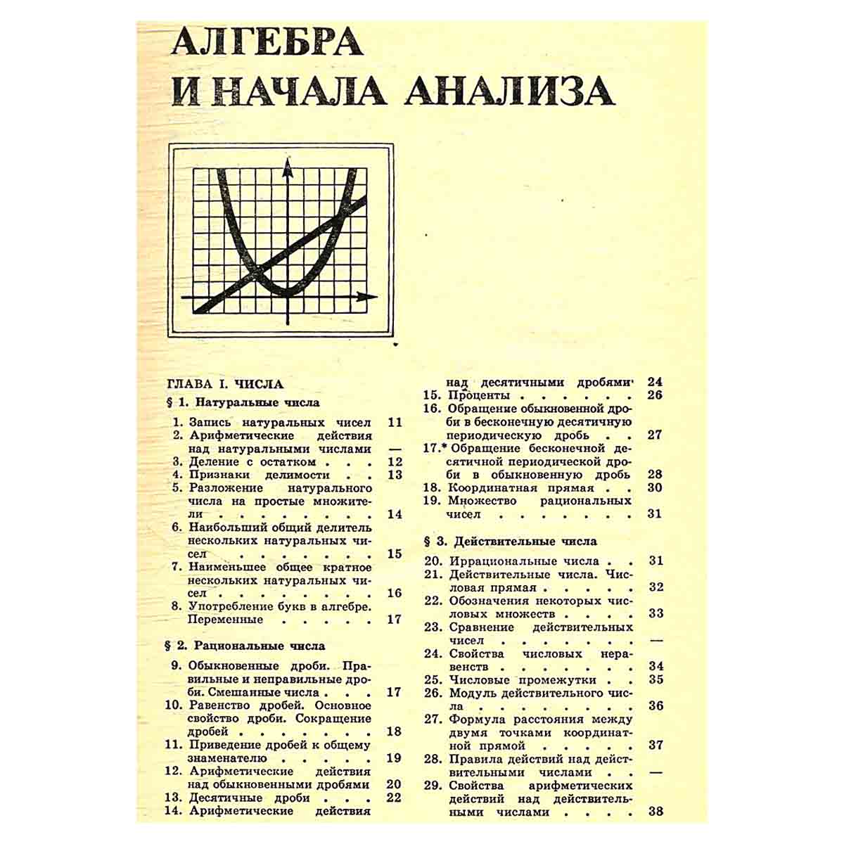 Математика. Справочные материалы