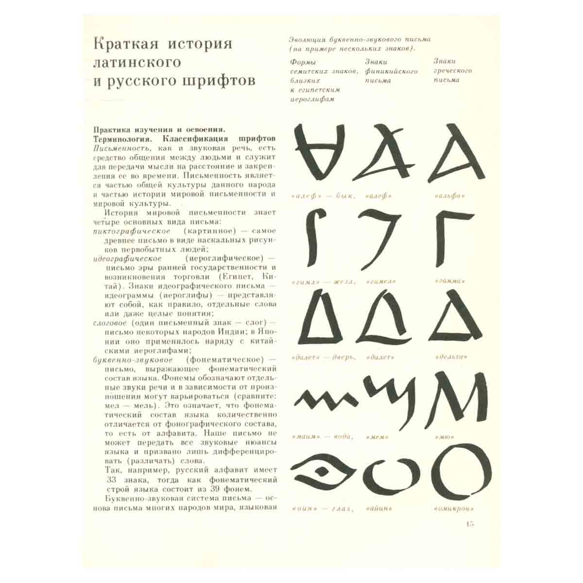 Шрифт в наглядной агитации