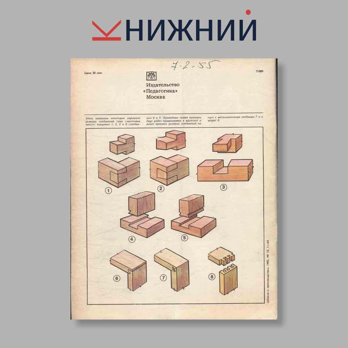 Журнал Школа и производство. Выпуск № 10, 1983