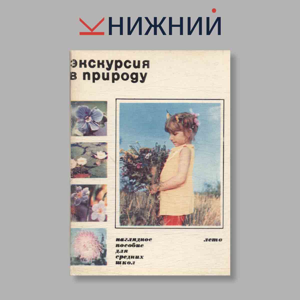 Набор открыток. "Экскурсия в природу. Наглядное пособие для средних школ. Лето"