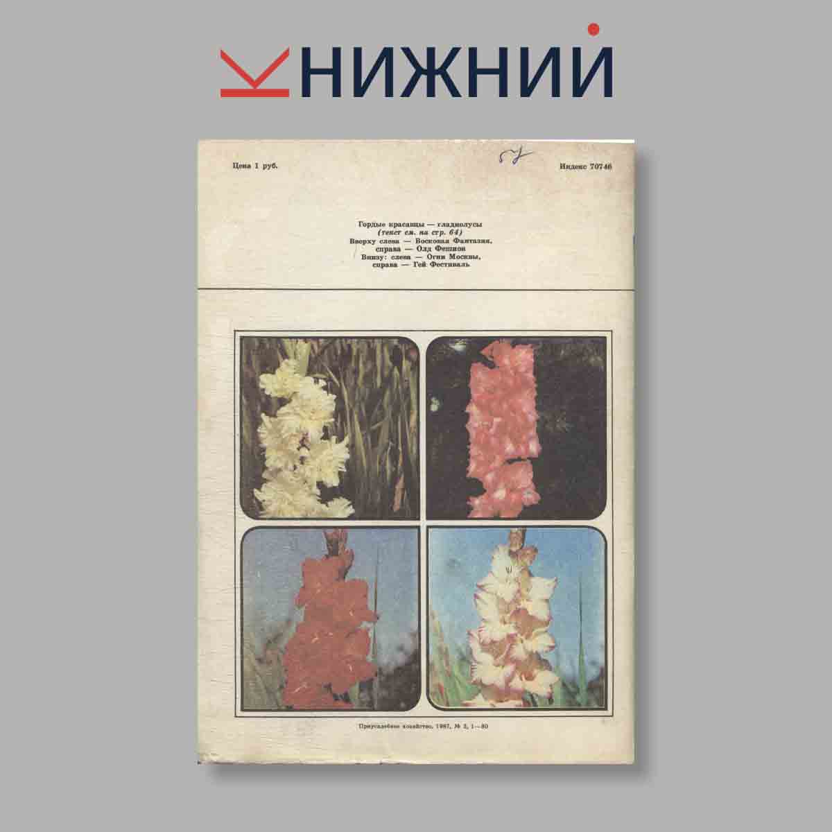 Журнал Приусадебное хозяйство. Выпуск № 2, 1987