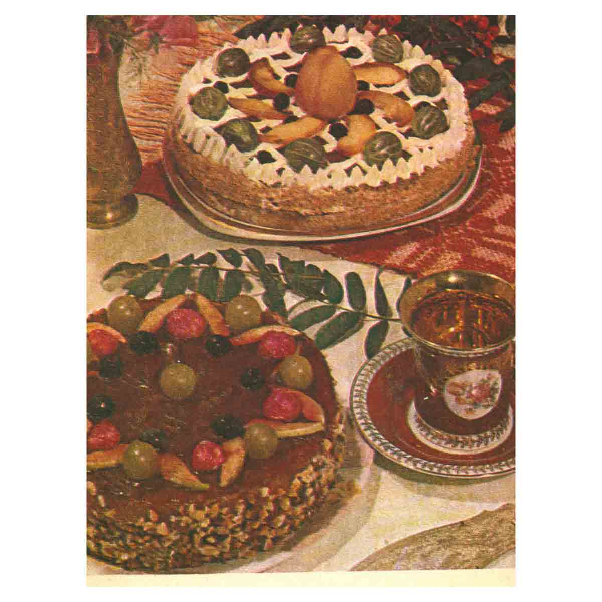 Домашнее приготовление тортов, пирожных, печенья, пряников, пирогов