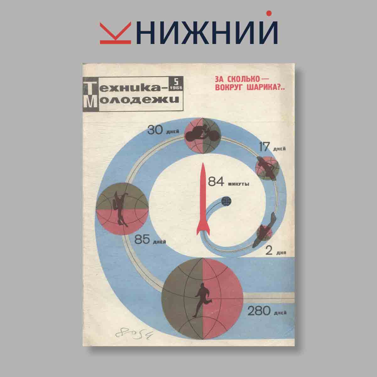 Журнал Техника молодежи. Выпуск № 5, 1966
