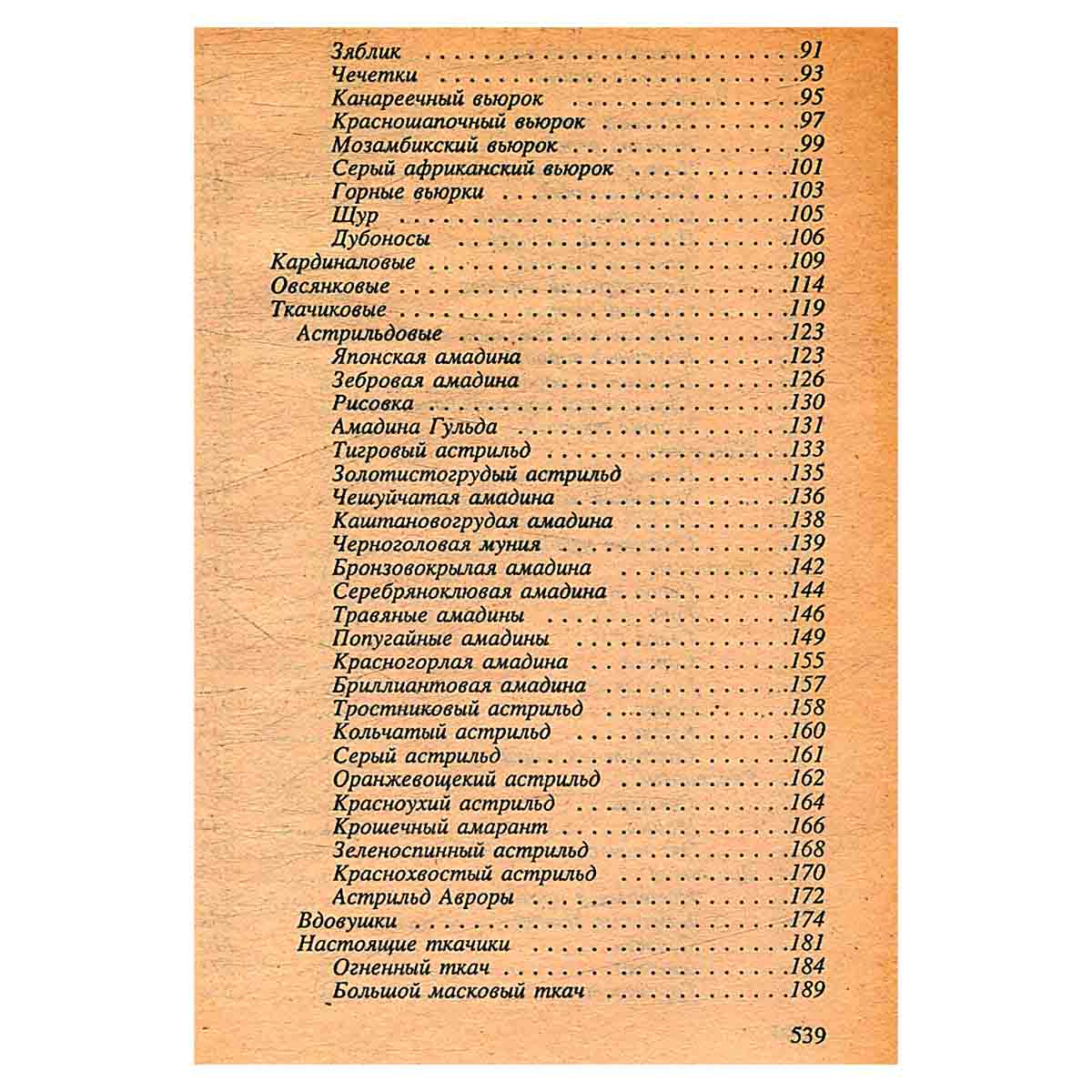 Птицы в нашем доме