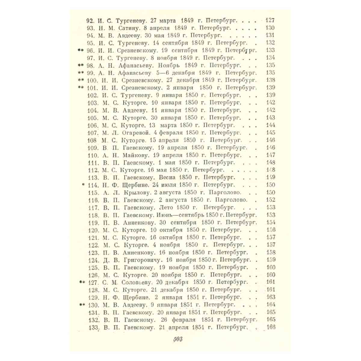 Н. А. Некрасов. Полное собрание сочинений и писем в 12 томах. Том 10. Письма. 1840-1862