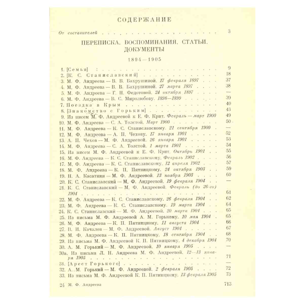 М. Ф. Андреева. Переписка. Воспоминания. Статьи. Документы. Воспоминания о М. Ф. Андреевой