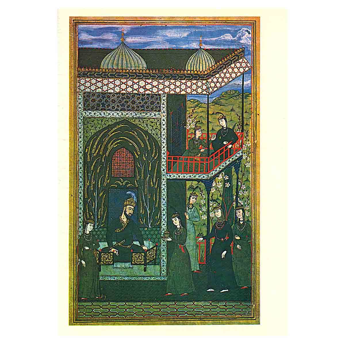Миниатюра Мавераннахра/ Mawarannabr Book Painting
