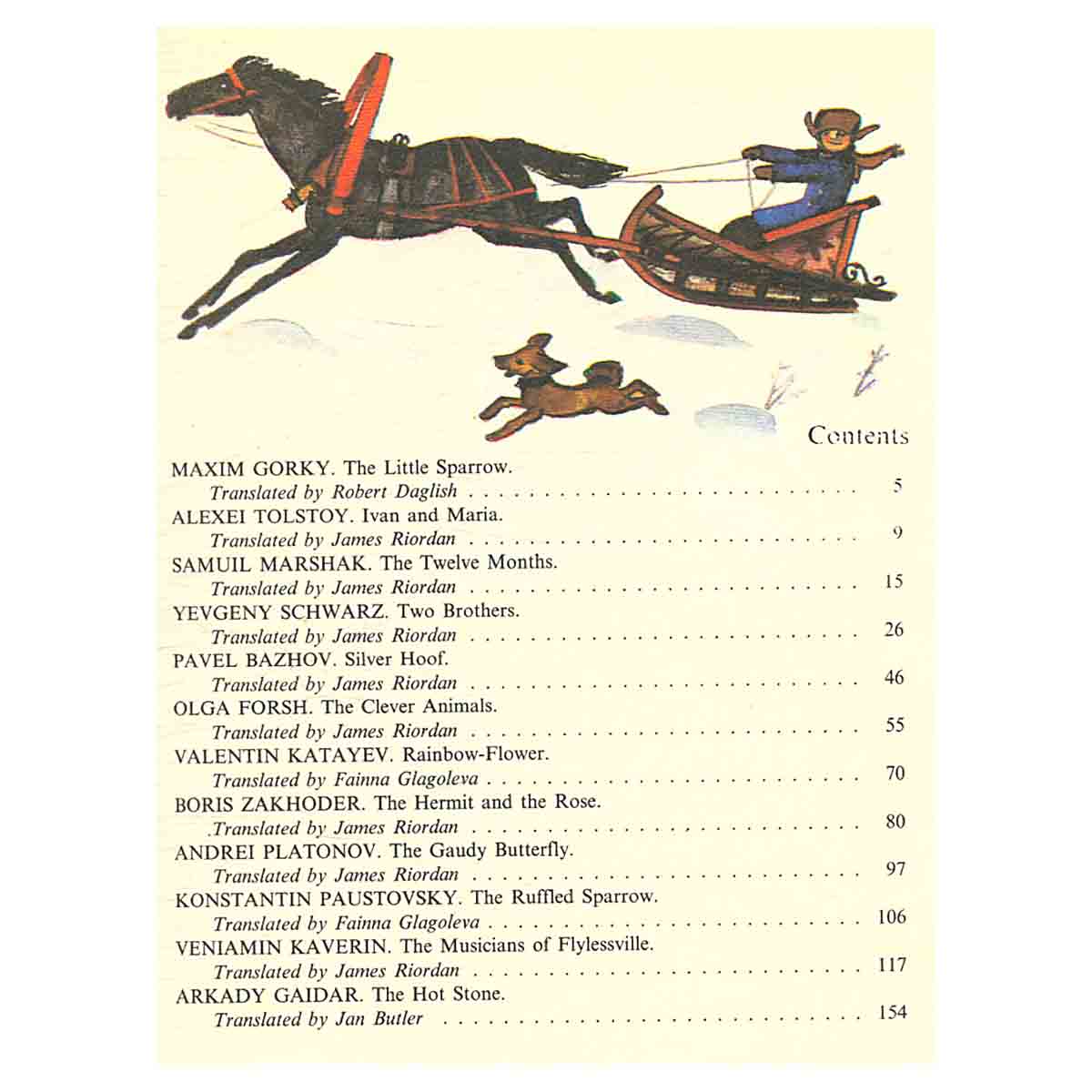 The Twelve Months. Fairy Tales by Soviet Writers