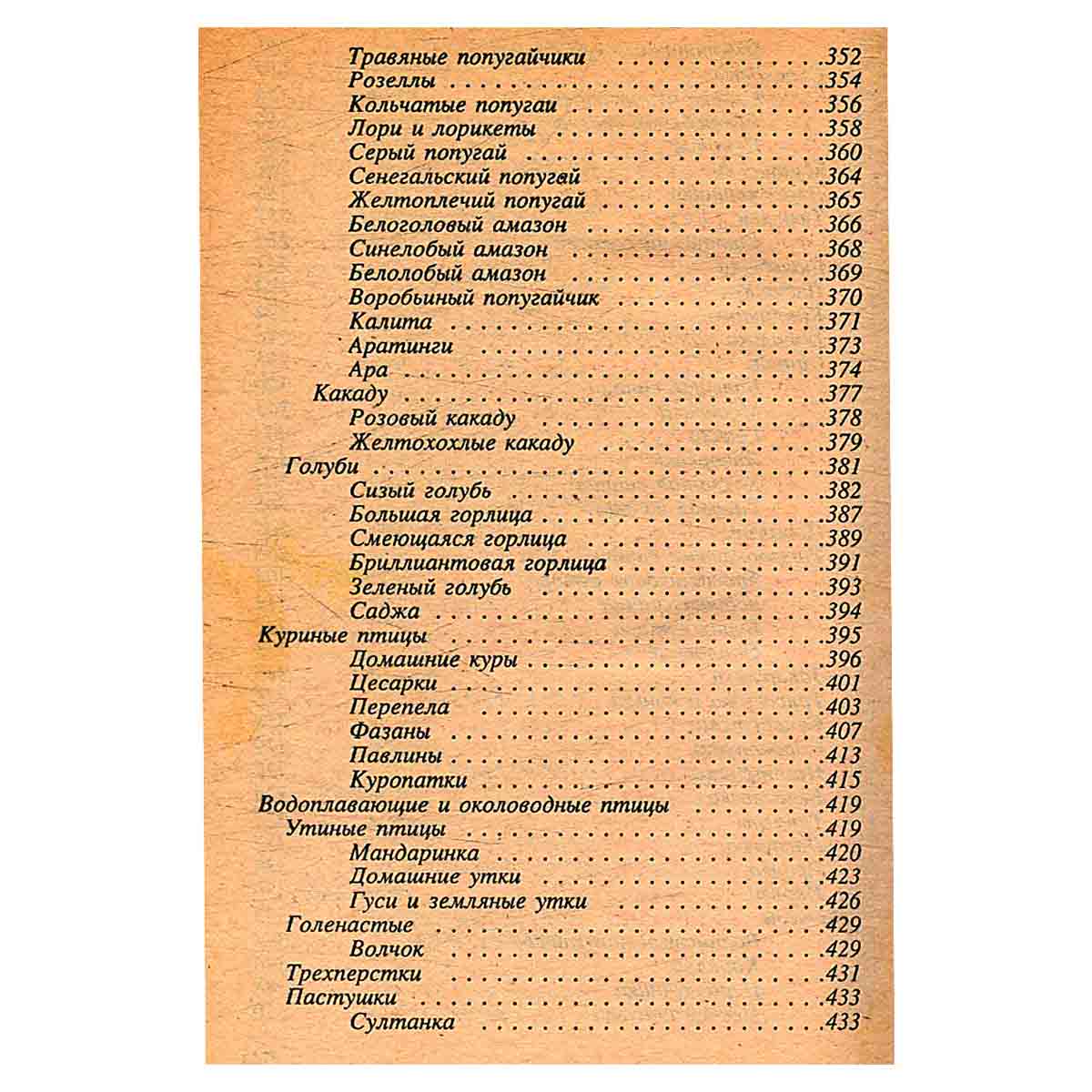 Птицы в нашем доме