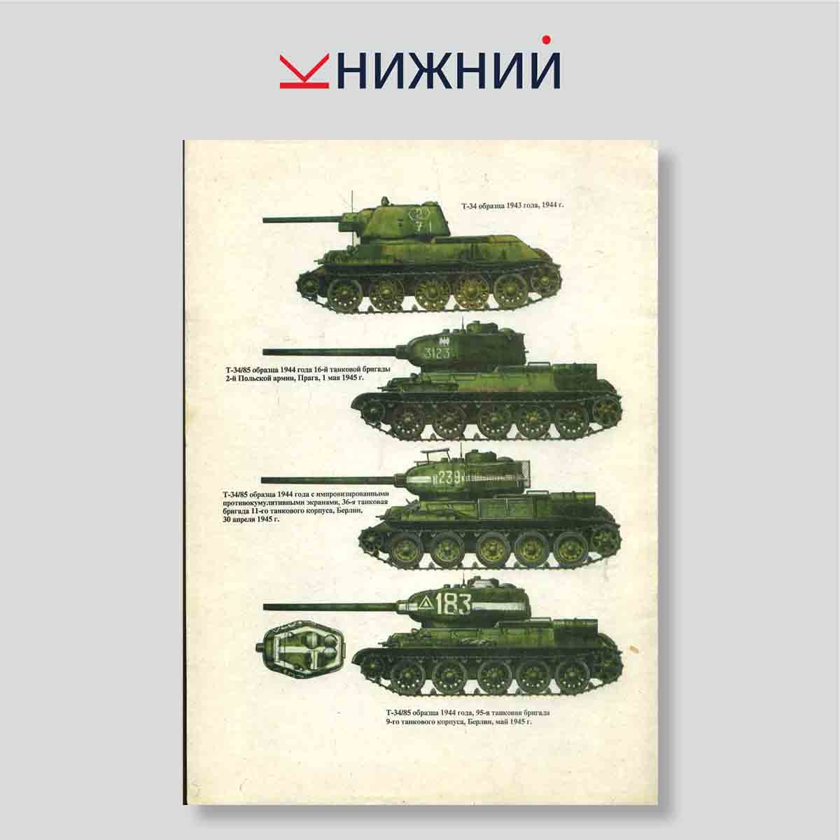 Историко-техническая серия «Panzer History». Выпуск 15: Т-34. История создания и применения. Часть 2