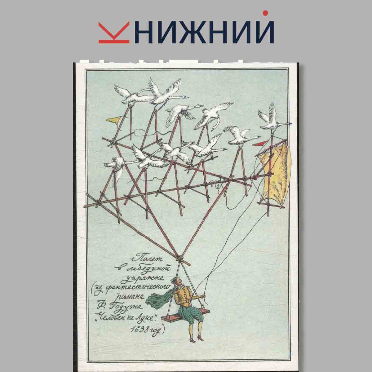 Набор открыток. История воздухоплавания. Выпуск 1.