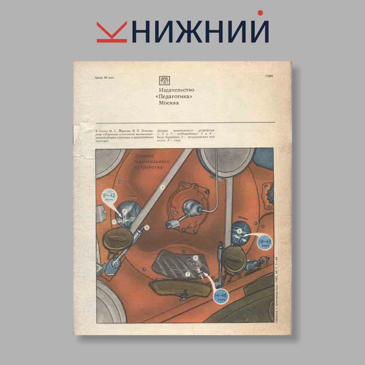 Журнал Школа и производство. Выпуск № 7, 1983