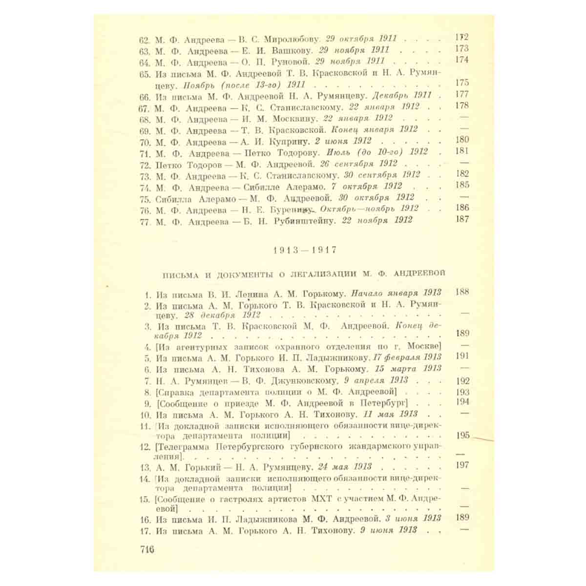 М. Ф. Андреева. Переписка. Воспоминания. Статьи. Документы. Воспоминания о М. Ф. Андреевой