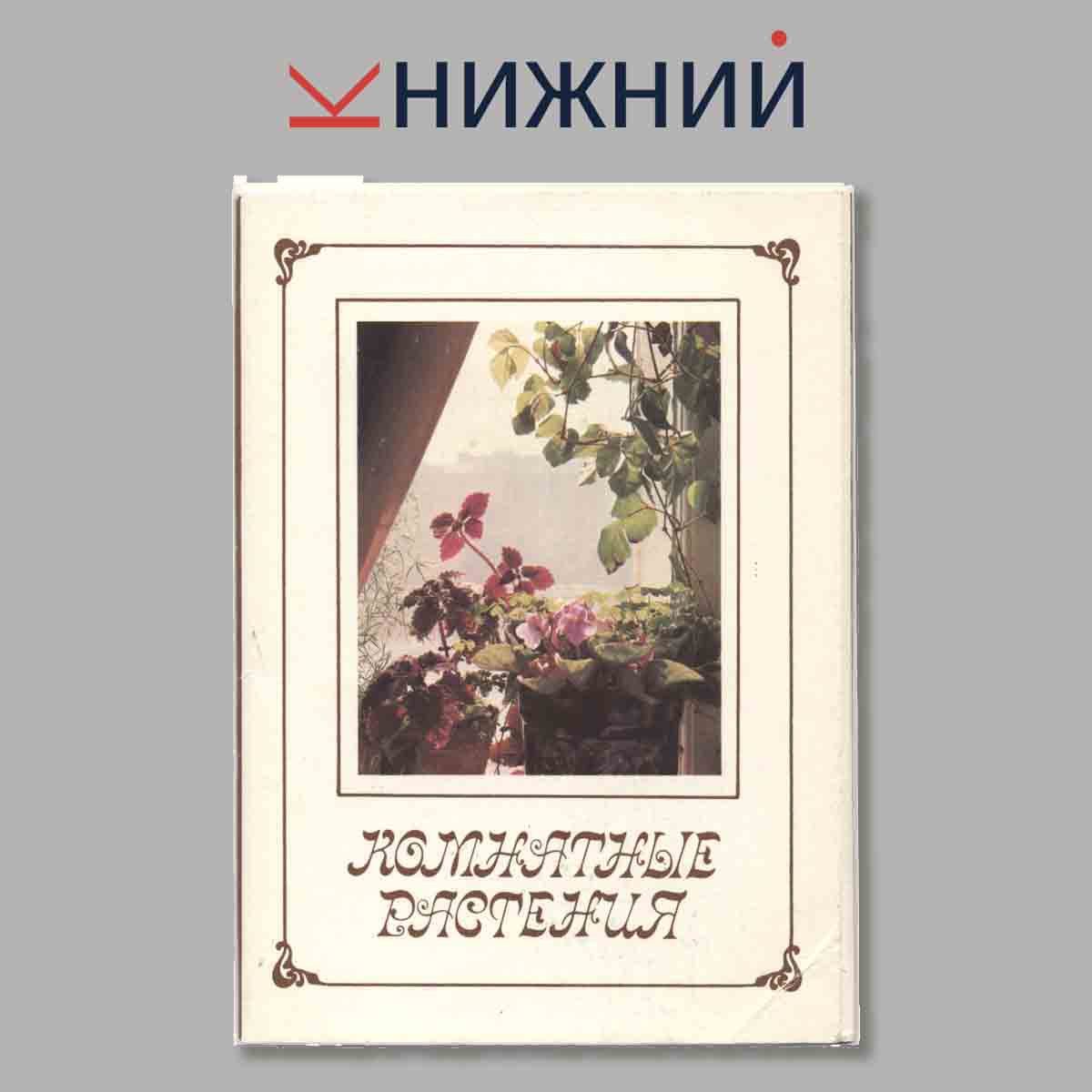 Набор открыток. Комнатные растения. Выпуск 2.