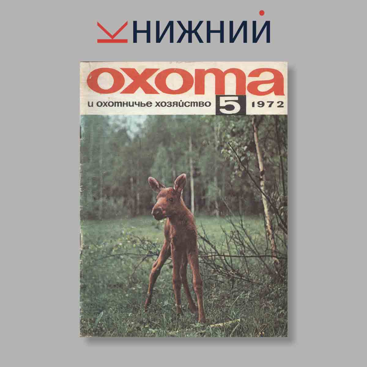 Журнал Охота и охотничье хозяйство. Выпуск № 5, 1972