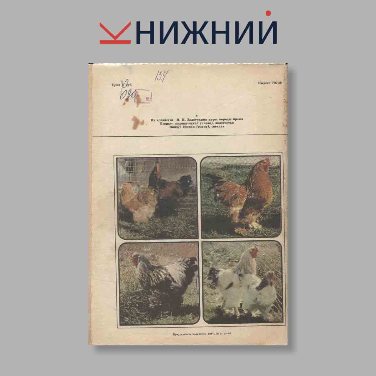 Журнал Приусадебное хозяйство. Выпуск № 5, 1987
